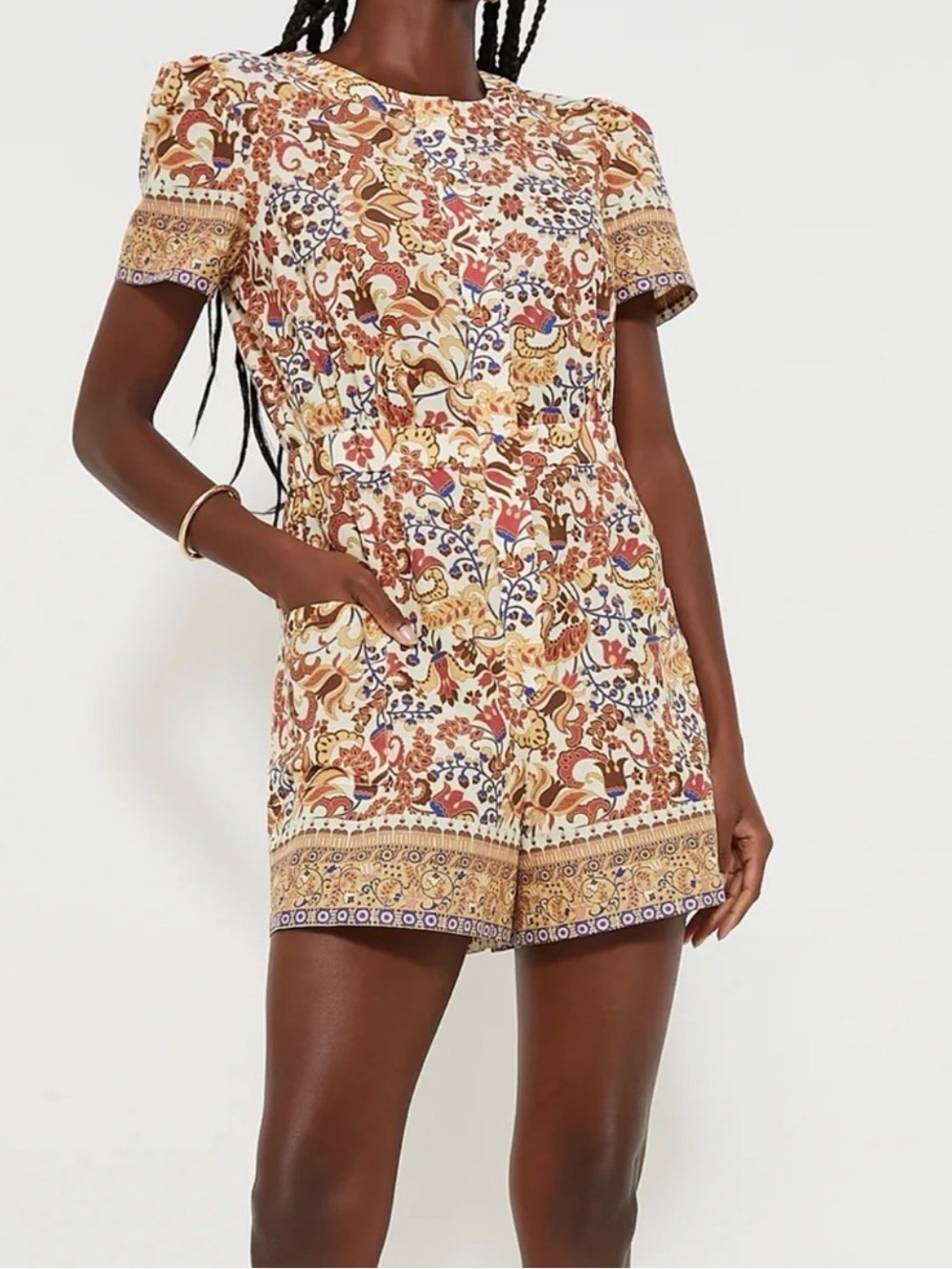 EUC Tuckernuck Sundrenched Porto Jessa Romper